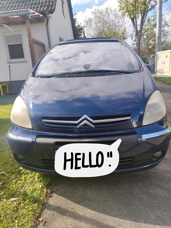 Blau Gebraucht 2004 Citroën Xsara Picasso Van / Kleinbus | 499 € - Bild 1/3