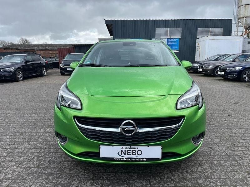 Gebraucht Opel Corsa Innovation 90 PS (66 kW) 2017 Grün Kleinwagen