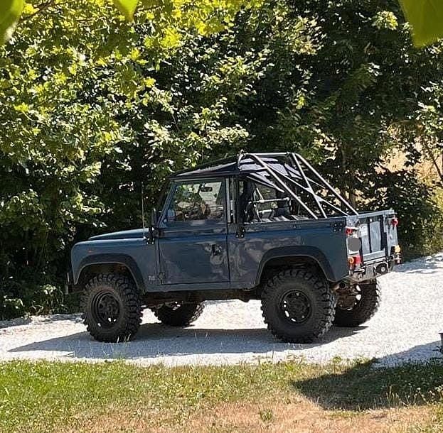 Brugt Land Rover Defender 113 HK (83 kW) 1997 Blå SUV