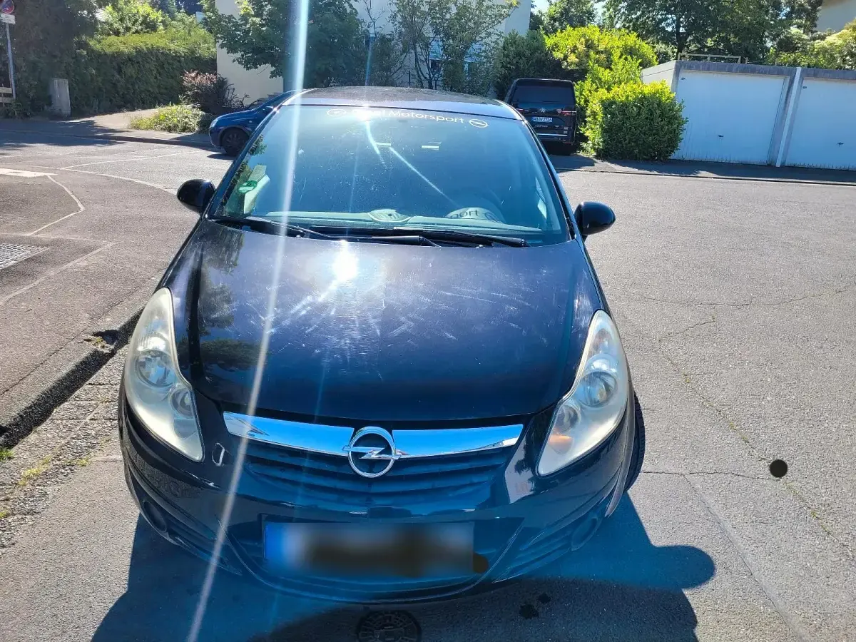 Gebraucht Opel Corsa 80 PS (58 kW) 2007 Schwarz Kleinwagen