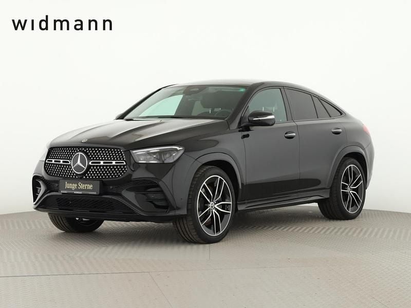Obsidianschwarz metallic Gebraucht 2024 Mercedes GLE450 AMG AMG Line Premium Plus Coupé | 96.850 € (Guter Preis) - Bild 1/4