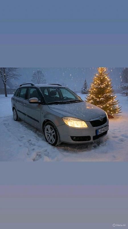 Gebraucht Skoda Fabia 80 PS (58 kW) 2008 Gold Kombi