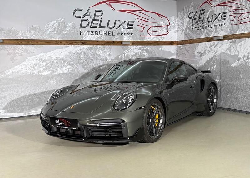 Grün Gebraucht 2021 Porsche 911 Turbo Sport | 208.845 € (Superpreis) - Bild 1/4