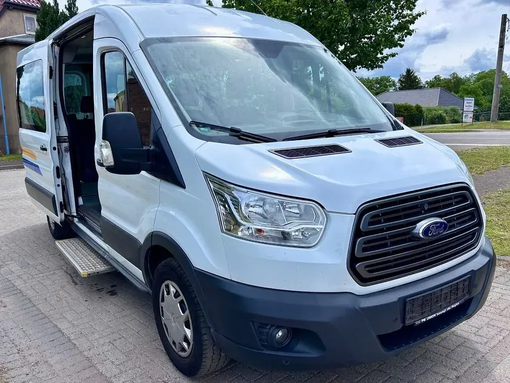 Gebraucht Ford Transit 105 PS (77 kW) 2017 Weiß Van / Kleinbus