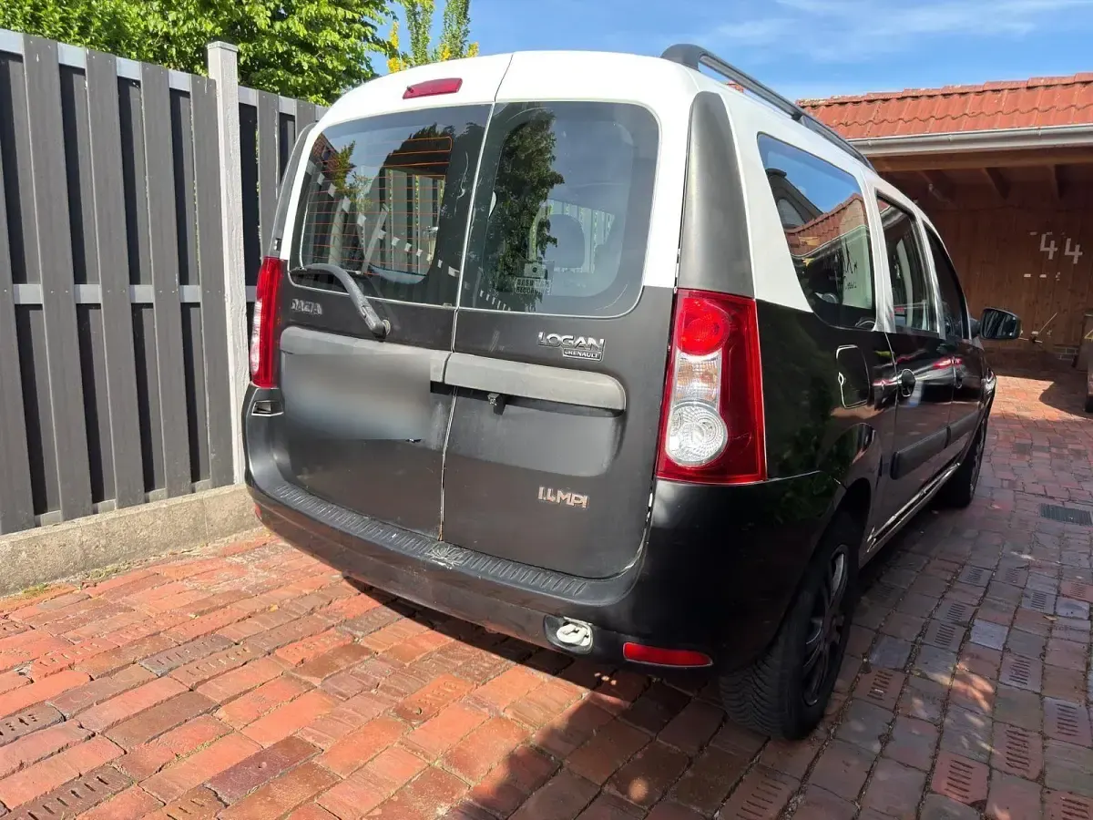 Gebraucht Dacia Logan MCV 75 PS (55 kW) 2010 Weiß Kombi