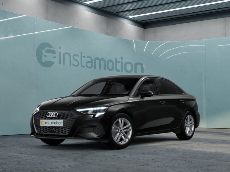 Schwarz Gebraucht 2022 Audi A3 S-Line Limousine | 27.790 € (Etwas zu teuer) - Bild 1/4