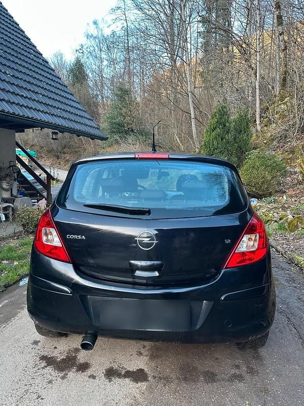 Gebraucht Opel Corsa 80 PS (58 kW) 2008 Schwarz Kleinwagen