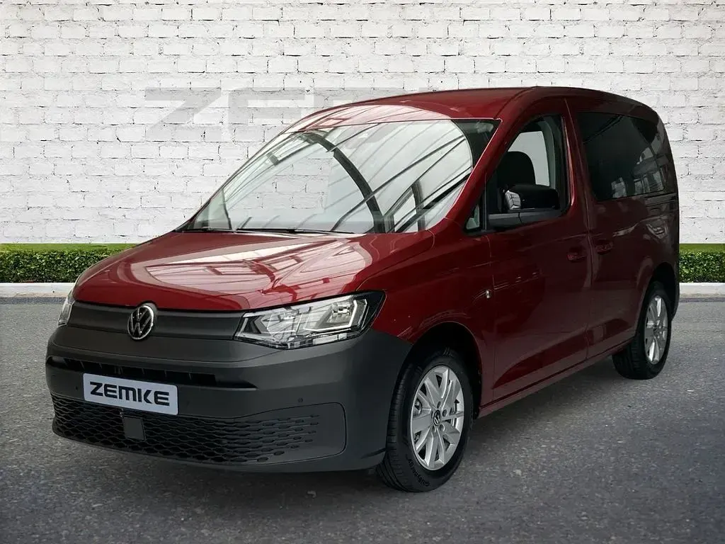 Brugt VW Caddy Basis 102 HK (75 kW) 2024 Rød MPV