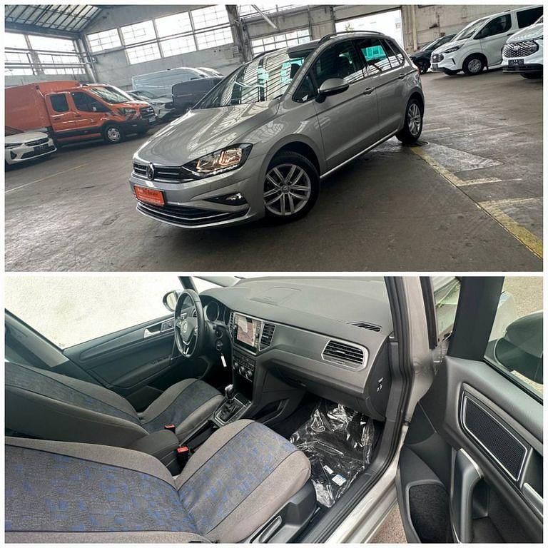 Silber Gebraucht 2018 VW Golf Sportsvan Comfortline Van / Kleinbus | 15.750 € (Superpreis) - Bild 1/4