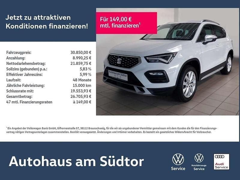 "nevada" weiss Gebraucht 2024 Seat Ateca Xperience SUV | 30.850 € (Fairer Preis) - Bild 1/4