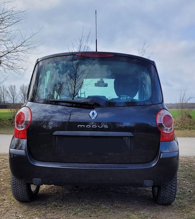 Gebraucht Renault Modus Avantage 75 PS (55 kW) 2007 Schwarz Van / Kleinbus