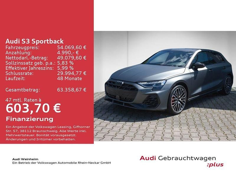 Gebraucht Audi S3 Ambiente 333 PS (244 kW) 2025 Daytonagrau polarmatt Limousine