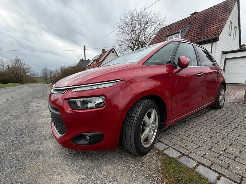 Gebraucht Citroën C4 Picasso Exclusive 155 PS (114 kW) 2013 Rot Van / Kleinbus