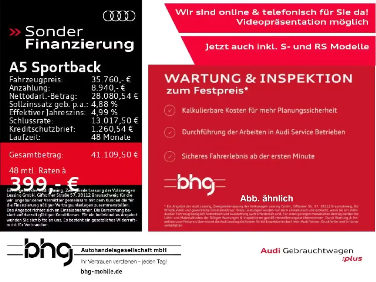Gebraucht Audi A5 S-Line 286 PS (210 kW) 2022 Coupé