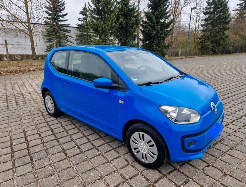 Blau Gebraucht 2014 VW up! Kleinwagen | 5.555 € (Etwas zu teuer) - Bild 1/4