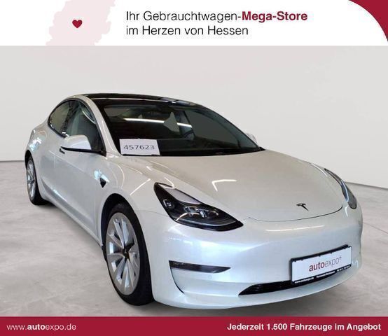 Weiß Gebraucht 2021 Tesla Model 3 Limousine | 21.889 € (Superpreis) - Bild 1/4