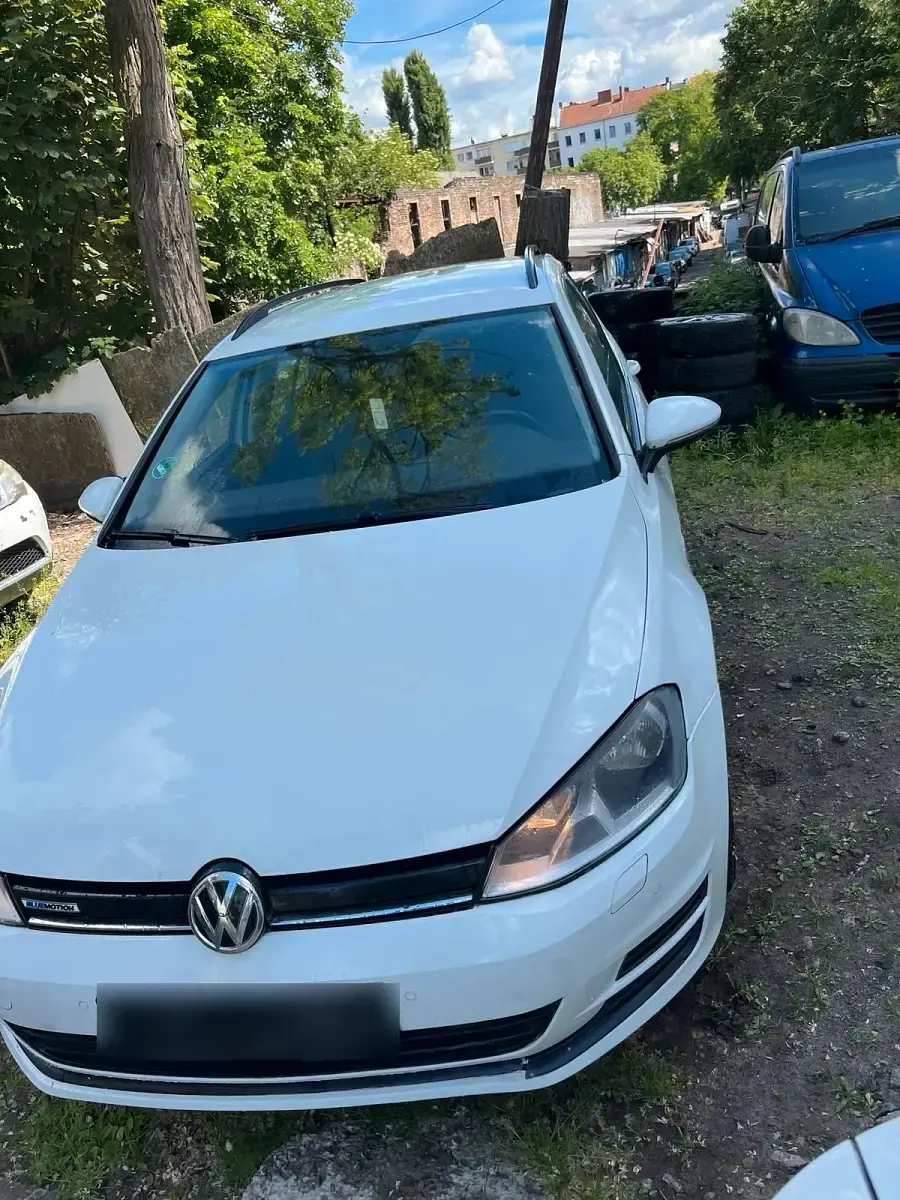 Gebraucht VW Golf VII 110 PS (80 kW) 2017 Weiß Kombi
