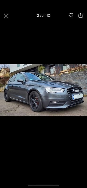 Gebraucht Audi A3 S-Line 122 PS (89 kW) 2014 Grau Kleinwagen