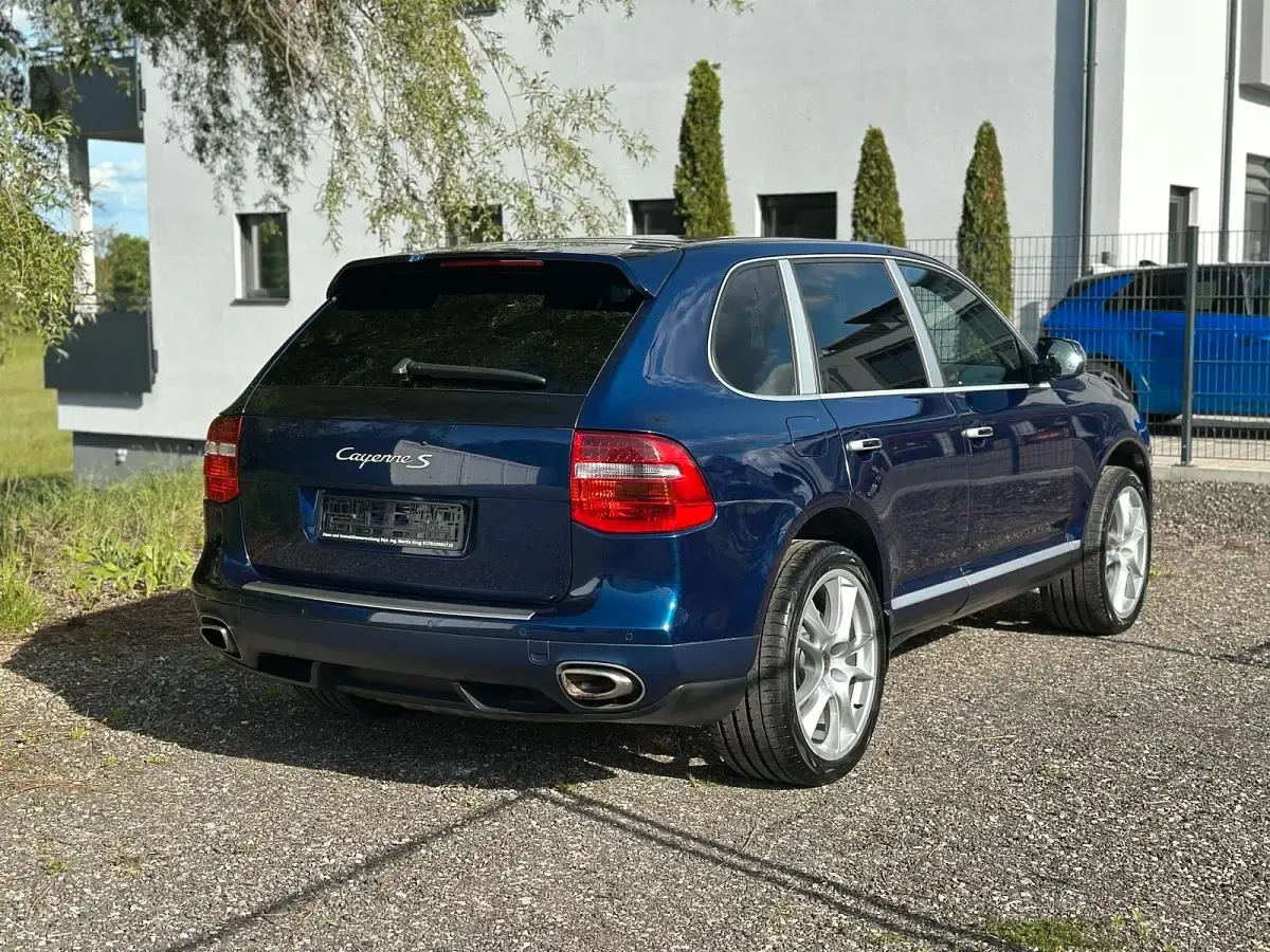 Gebraucht Porsche Cayenne S 385 PS (283 kW) 2008 Blau SUV