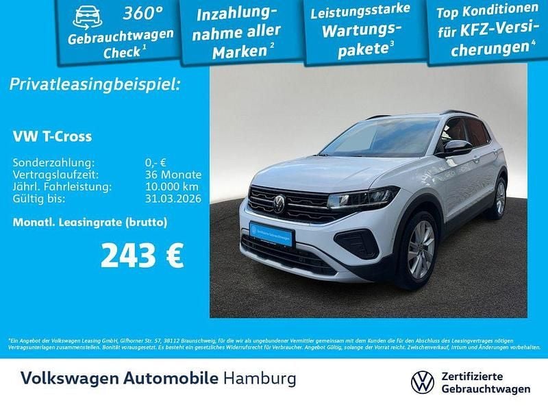 Gebraucht VW T-Cross Goal 116 PS (85 kW) 2025 Weiß SUV