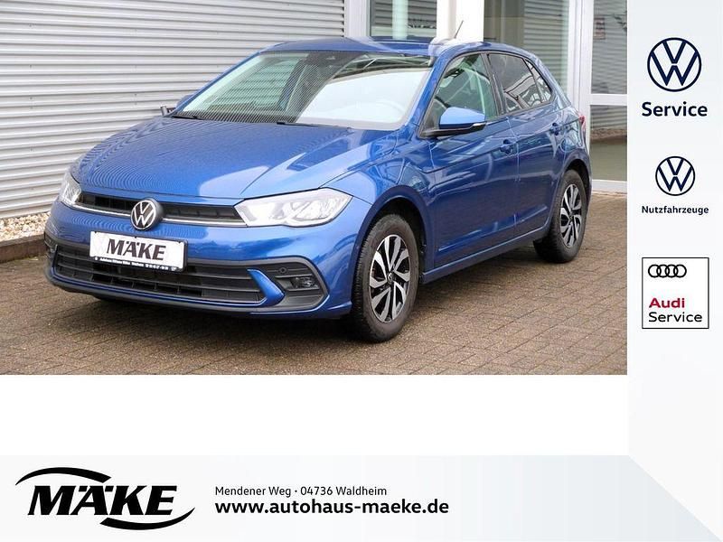 Gebraucht VW Polo Active 80 PS (58 kW) 2023 Reef blue metallic Kleinwagen