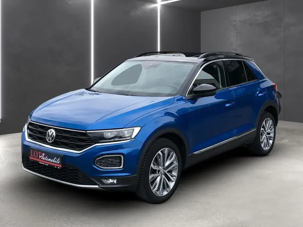Gebraucht VW T-Roc Style 116 PS (85 kW) 2018 Blau SUV