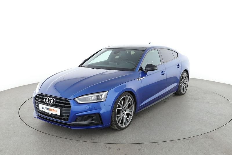 Blau Gebraucht 2019 Audi A5 Sportback Sport Limousine | 30.990 € - Bild 1/3