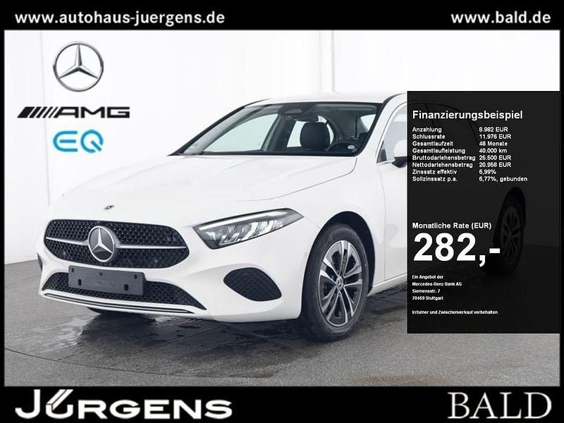 Polarweiß Gebraucht 2024 Mercedes A250 Progressive Limousine | 29.940 € (Guter Preis) - Bild 1/4