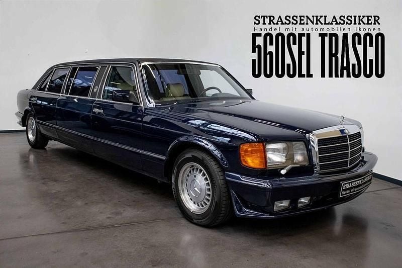 Gebraucht Mercedes 560 299 PS (219 kW) 1987 Blau Limousine