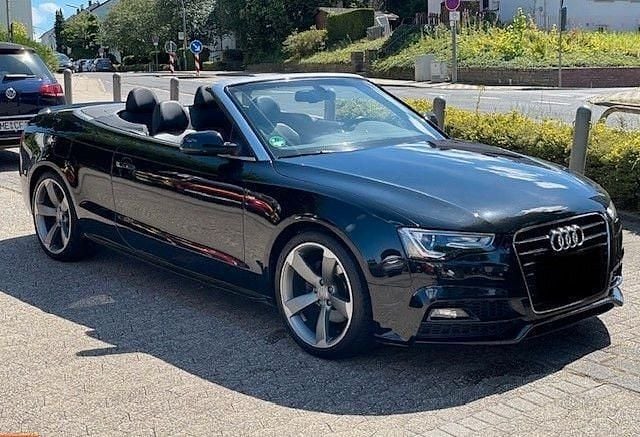 Gebraucht Audi A5 Cabriolet S-Line 190 PS (139 kW) 2016 Schwarz Cabrio