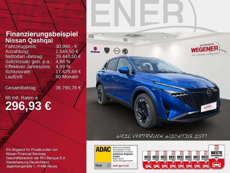 Gebraucht Nissan Qashqai N-Connecta 140 PS (102 kW) 2025 Blau SUV