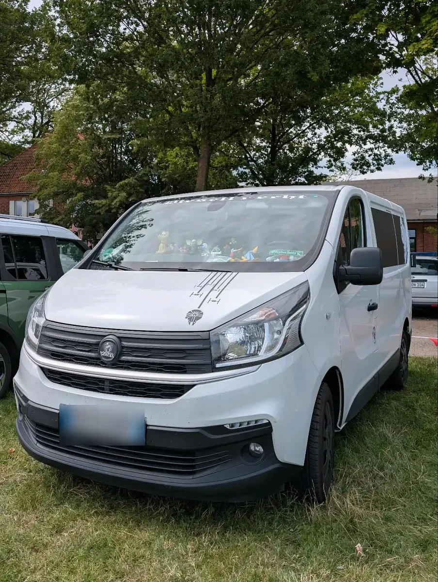 Gebraucht Fiat Talento 121 PS (88 kW) 2019 Weiß Van / Kleinbus