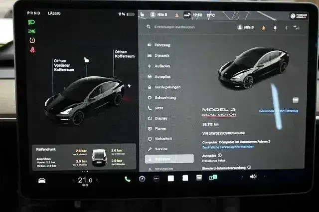 Occasion Tesla Model 3 Performance 461 kW (627 ch) 2021 Noir Berline