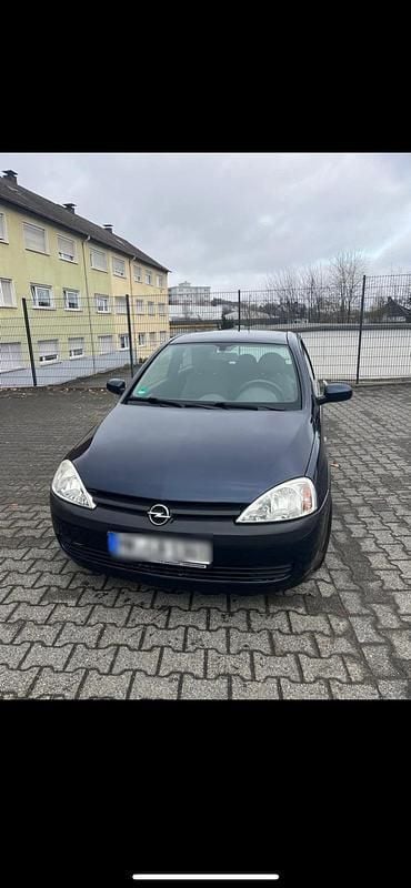 Blau Gebraucht 2002 Opel Corsa Kleinwagen | 599 € (Superpreis) - Bild 1/4