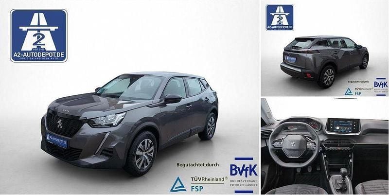 Grau Gebraucht 2022 Peugeot 2008 SUV | 14.950 € (Superpreis) - Bild 1/4