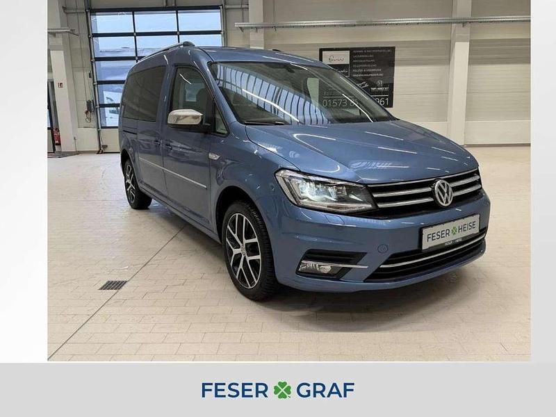 Gebraucht VW Caddy Highline 102 PS (75 kW) 2020 Acapulcoblau metallic Van / Kleinbus