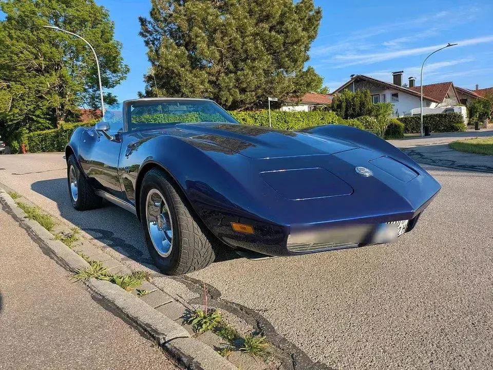 Gebraucht Corvette Stingray 193 PS (141 kW) 1973 Blau Cabrio