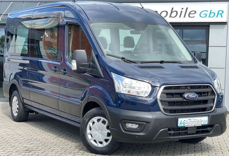 Blazerblau Gebraucht 2022 Ford Transit Trend Kombi | 33.999 € (Teuer) - Bild 1/4