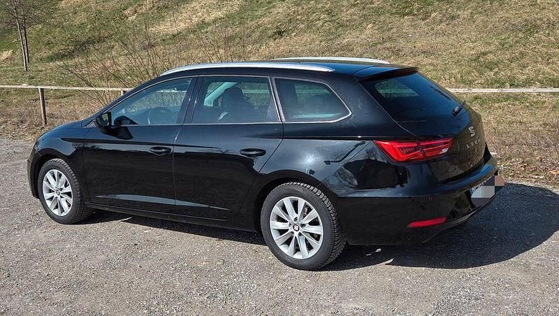 Gebraucht Seat Leon ST 110 PS (80 kW) 2017 Schwarz Kombi