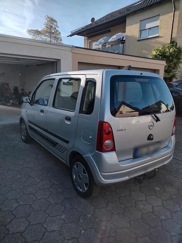 Gebraucht Opel Agila 75 PS (55 kW) 2004 Silber Van / Kleinbus