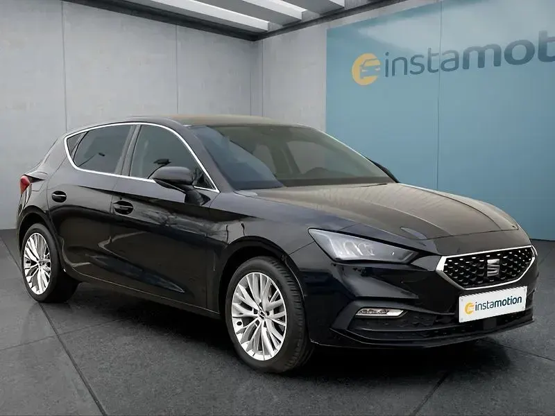 Gebraucht Seat Leon 110 PS (80 kW) 2022 Schwarz Kleinwagen