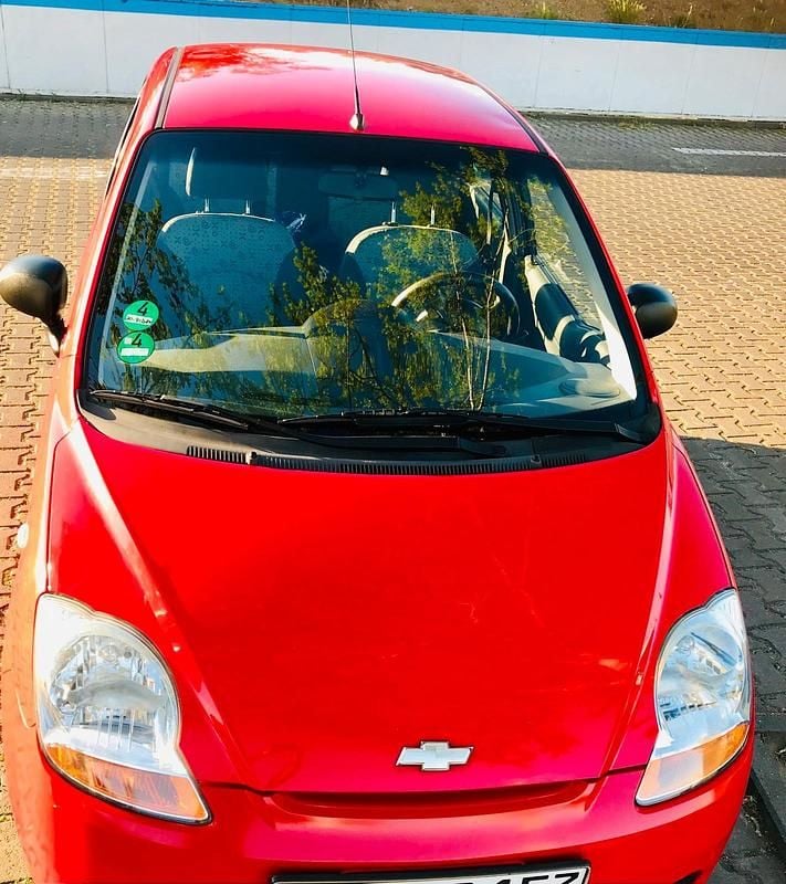 Gebraucht Chevrolet Matiz 52 PS (38 kW) 2009 Rot Kleinwagen