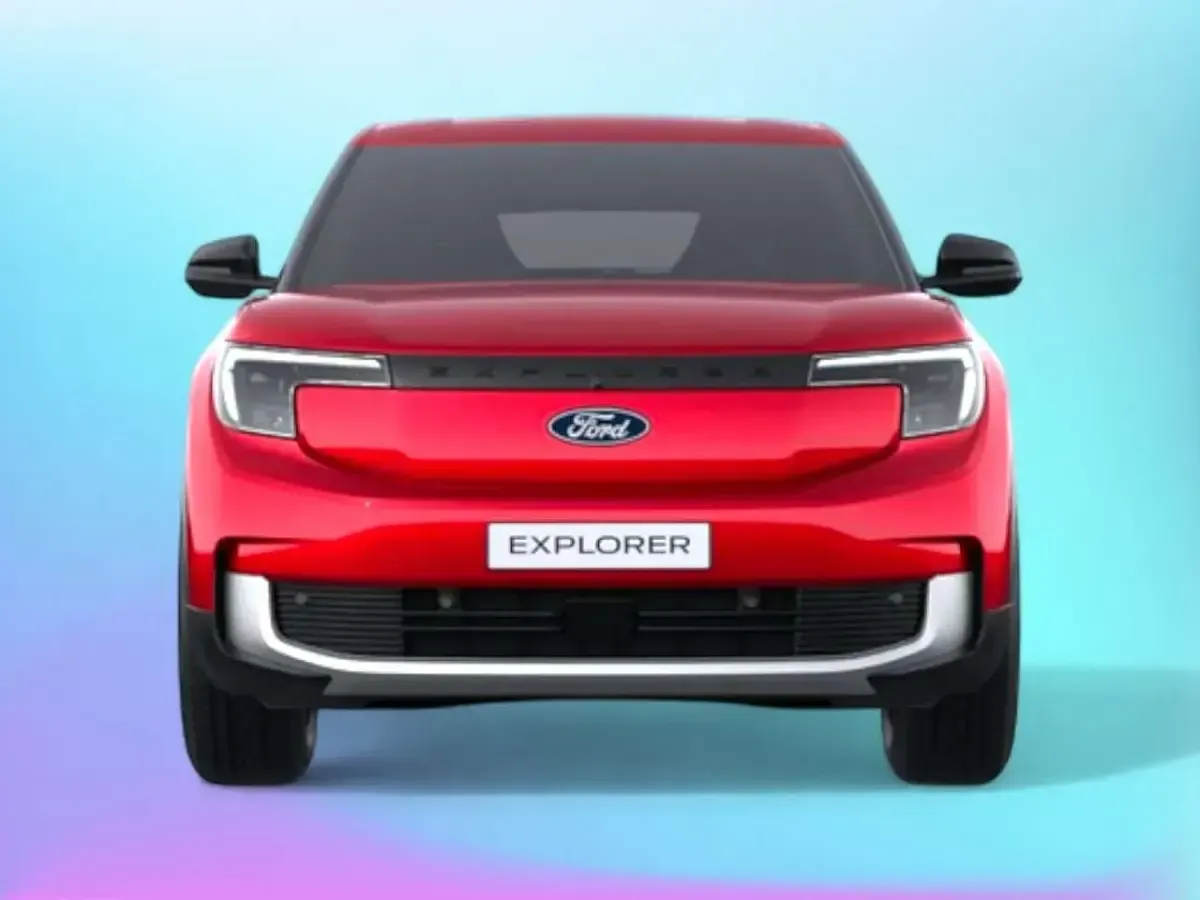 Nouvelle Ford Explorer Premium 125 kW (170 ch) 2026 Rouge SUV