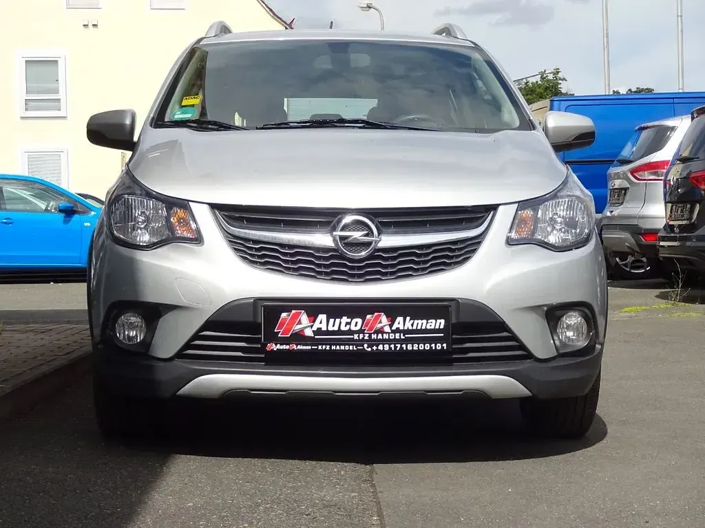 Gebraucht Opel Karl Rocks 73 PS (53 kW) 2018 Silber Kleinwagen