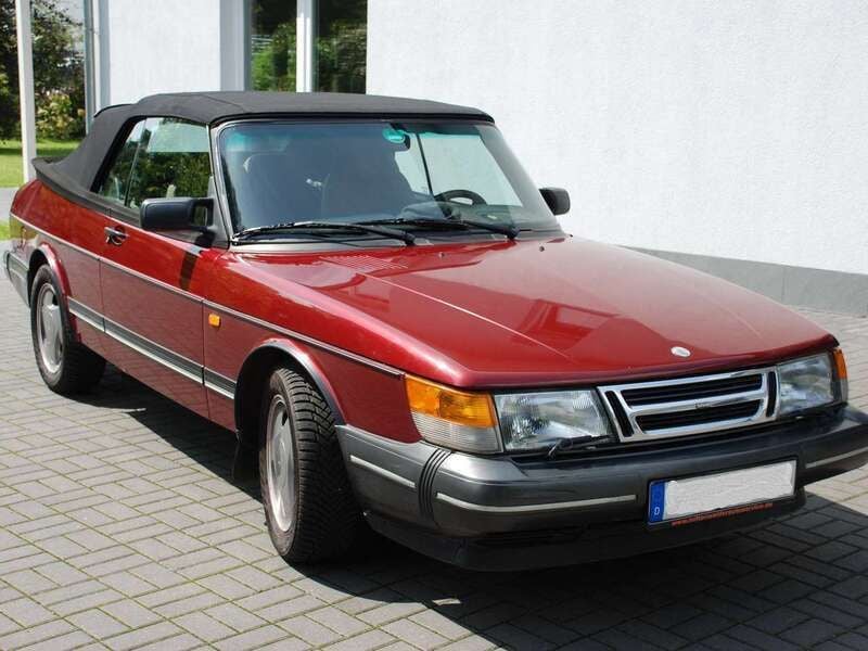 Rot Gebraucht 1994 Saab 900 Cabriolet Cabrio | 5.800 € - Bild 1/4
