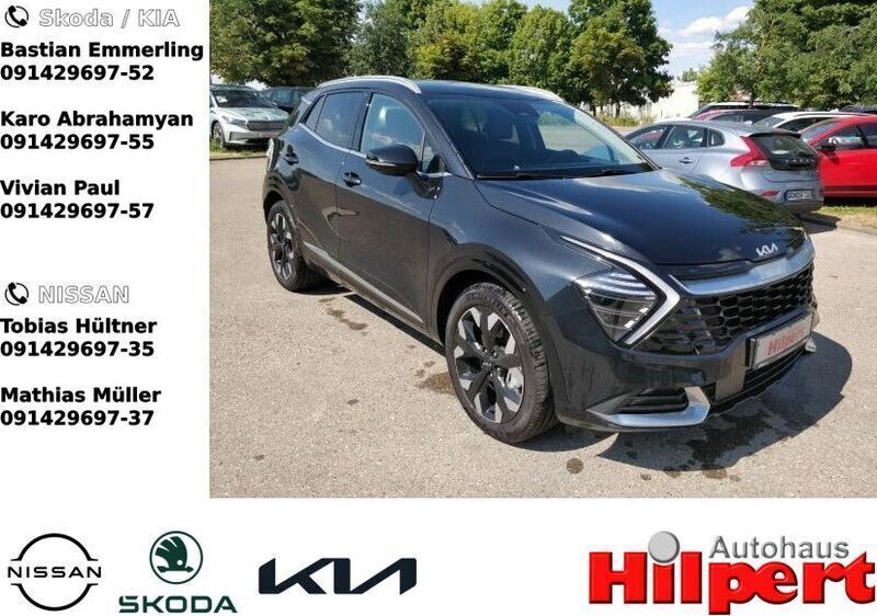 Schwarz Neu 2025 Kia Sportage Spirit SUV | 39.940 € (Guter Preis) - Bild 1/4