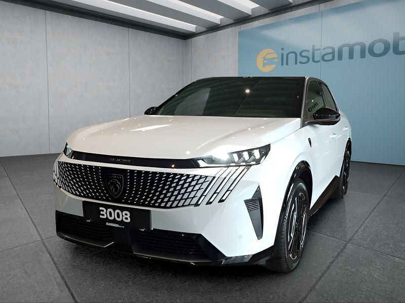 Weiß Gebraucht 2024 Peugeot e-3008 GT SUV | 51.199 € (Etwas zu teuer) - Bild 1/4