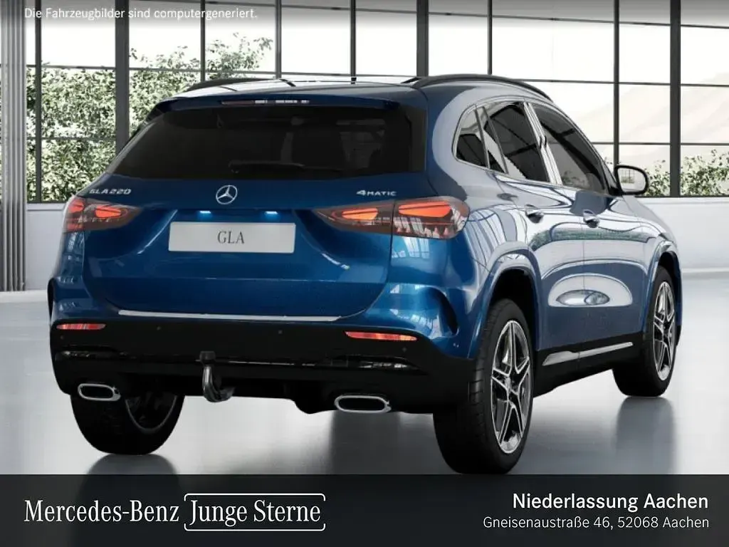 Gebraucht Mercedes GLA220 AMG 190 PS (139 kW) 2024 Blau SUV