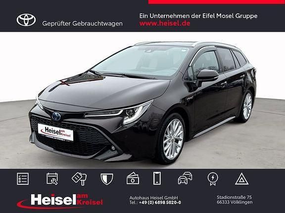 Phantombraun metallic Gebraucht 2021 Toyota Corolla Team Kombi | 24.990 € (Fairer Preis) - Bild 1/4