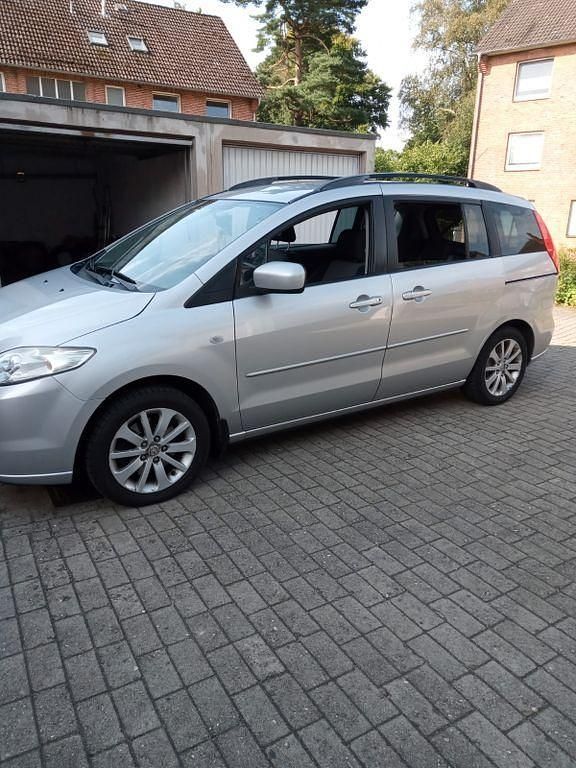 Gebraucht Mazda 5 Exclusive 116 PS (85 kW) 2008 Silber Van / Kleinbus